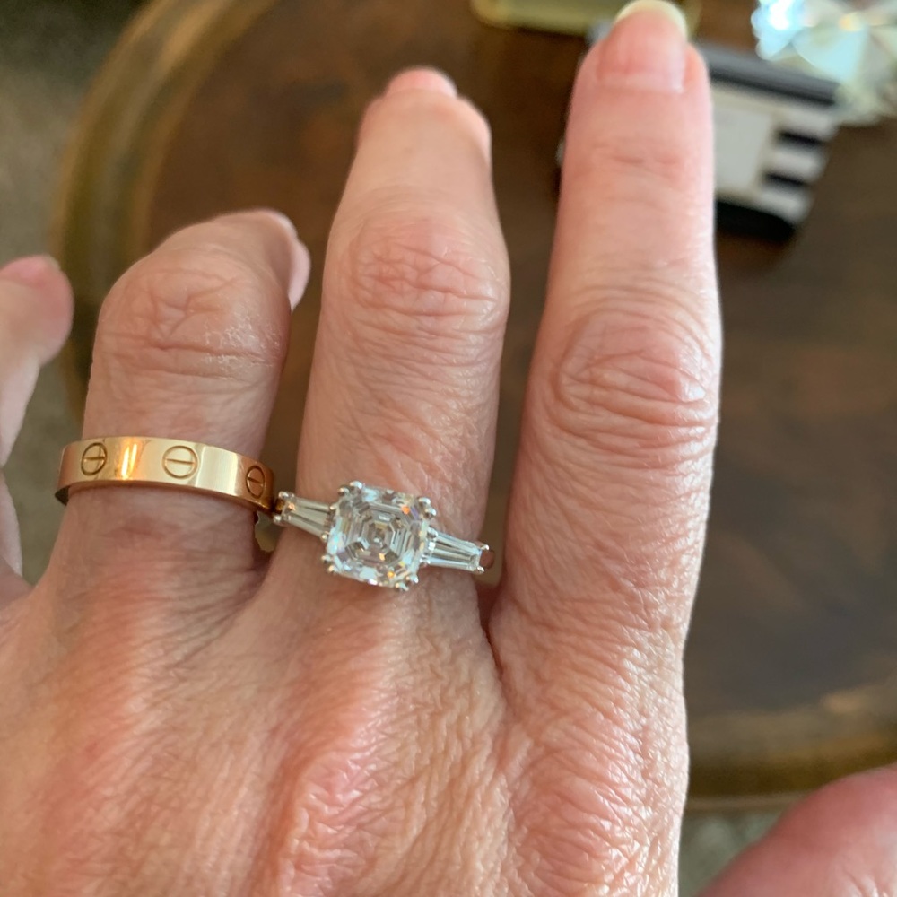 💎SALE TODAY!💎Beautiful CZ Engagement Ring!